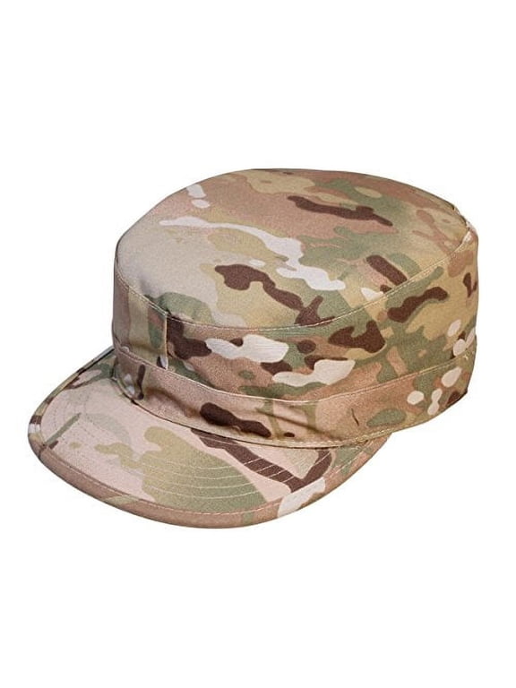 5448 Govt Spec 2 Ply Multicam Army Ranger Fatigue Caps, MultiCam - Size 7