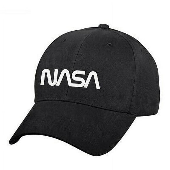 Rothco NASA Worm Logo Low Profile Cap Black 3799
