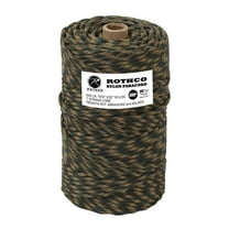 Rothco Nylon Paracord 550lb 300 Ft Tube, Woodland Camo, -WoodlandCamo