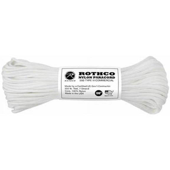Rothco Nylon Paracord Type III 550 LB