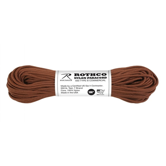 Rothco Nylon Paracord Type III 550 LB
