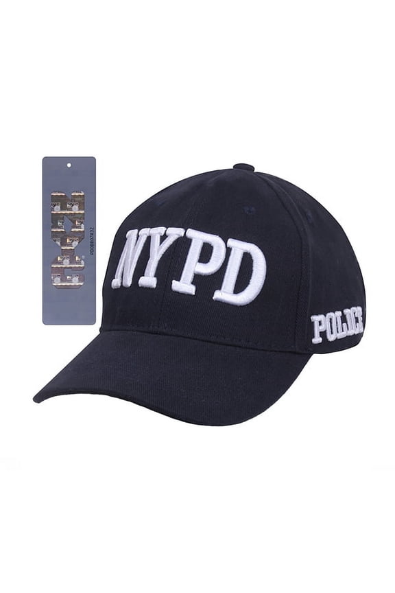 9485 Officially Licensed NYPD Adjustable Cap, Navy Blue