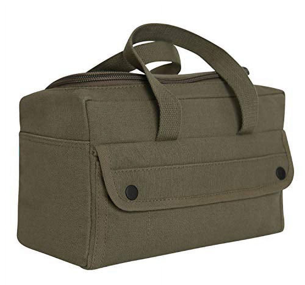 Rothco 18989 Wide Mouth Mechanics Tool Bag, Olive Drab