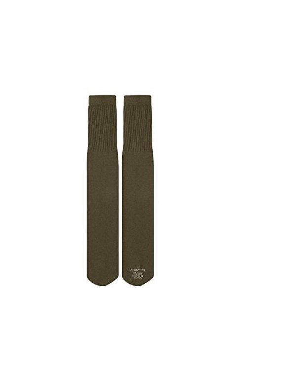 6215 G.I. Style Tube Socks, Olive Drab