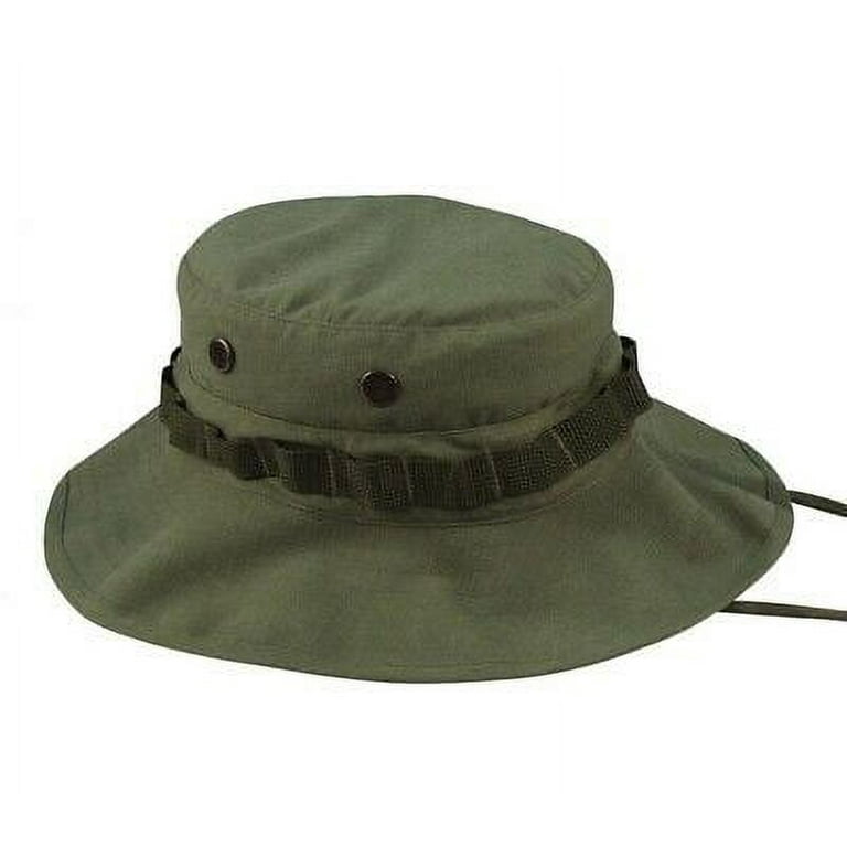 Rothco 5702 Vintage Vietnam Style Boonie Hat, Olive Drab - Size