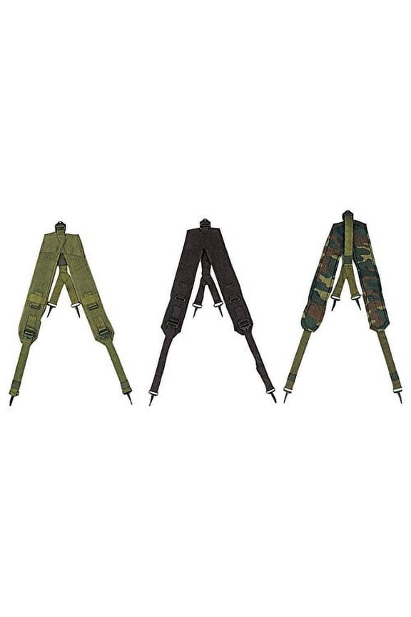 Olive Drab Y Style LC-1 Suspenders - 8045