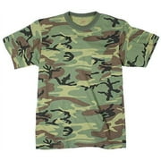 Rothco Pocket Classic Woodland Camo T-Shirt XXLarge