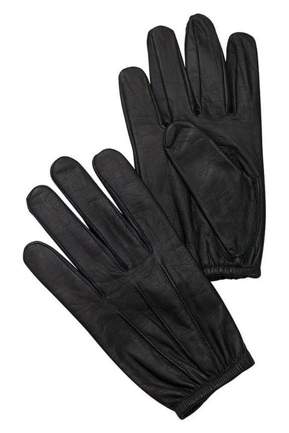 2104 Police Duty Search Gloves, Black - Medium
