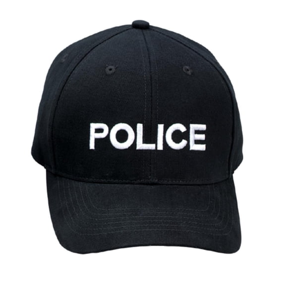 Rothco 10759 Police Supreme Low Profile Insignia Cap, Black