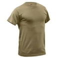 thumbnail image 1 of Rothco Quick Dry Moisture Wicking T-Shirt, Coyote Brown, 3XL, 1 of 4