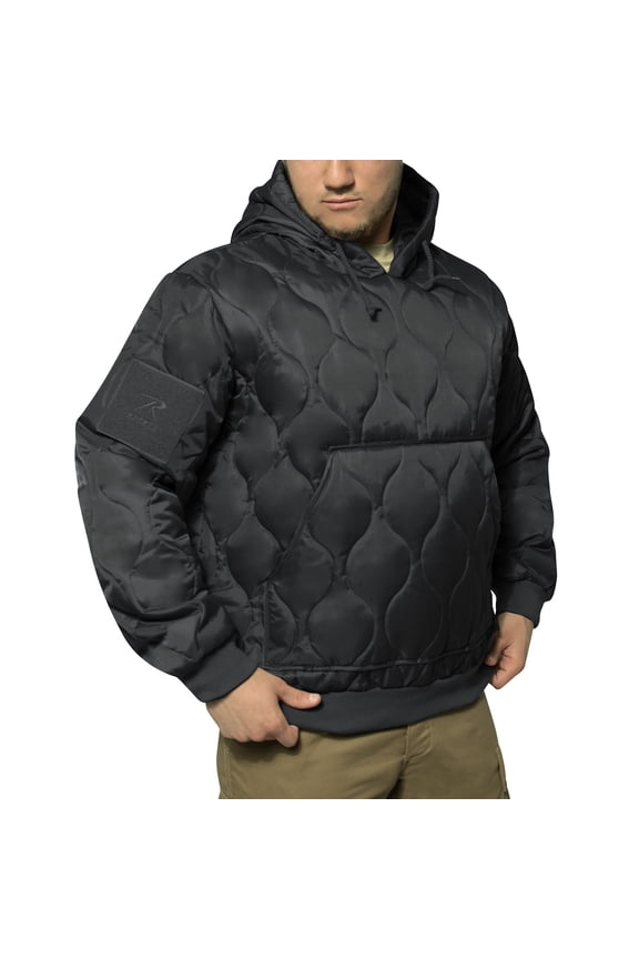 Quilted Woobie Hooded Sweatshirt
