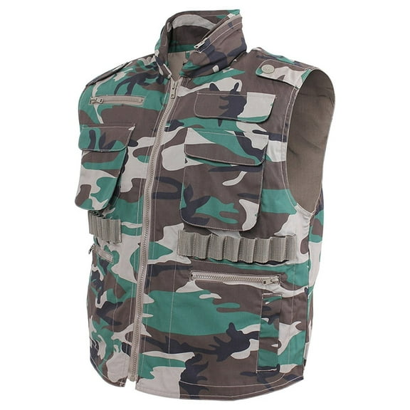 Rothco Ranger Vests - Woodland Camo, 2X-Large