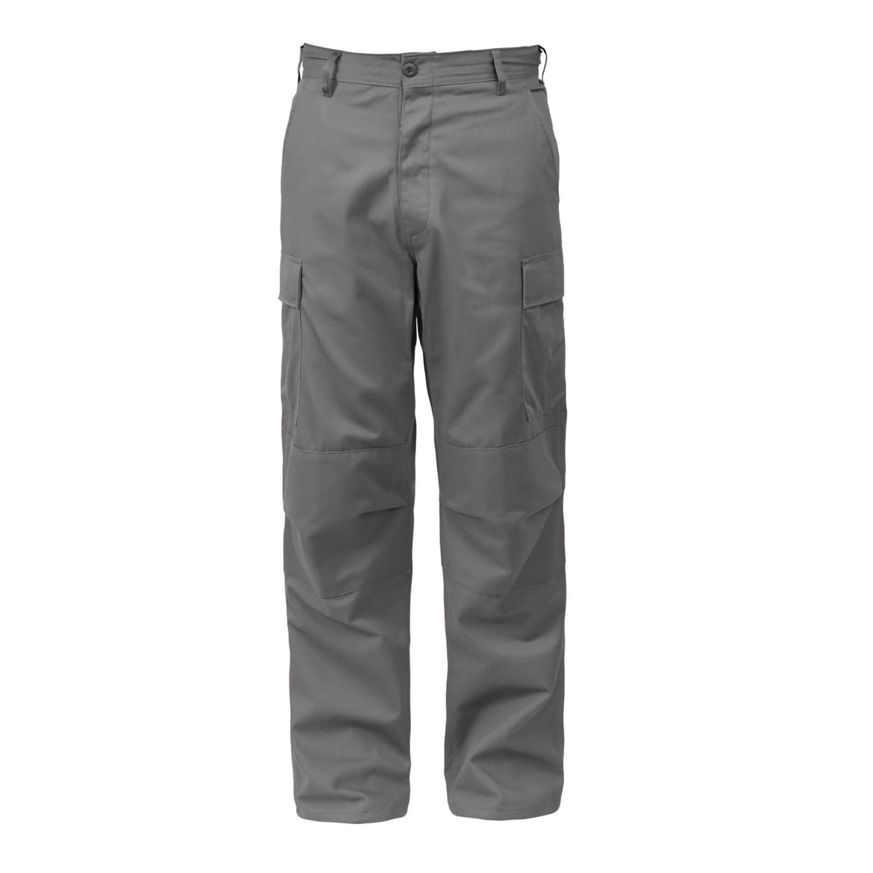 Rothco Relaxed Fit Zipper Fly BDU Pants,Grey