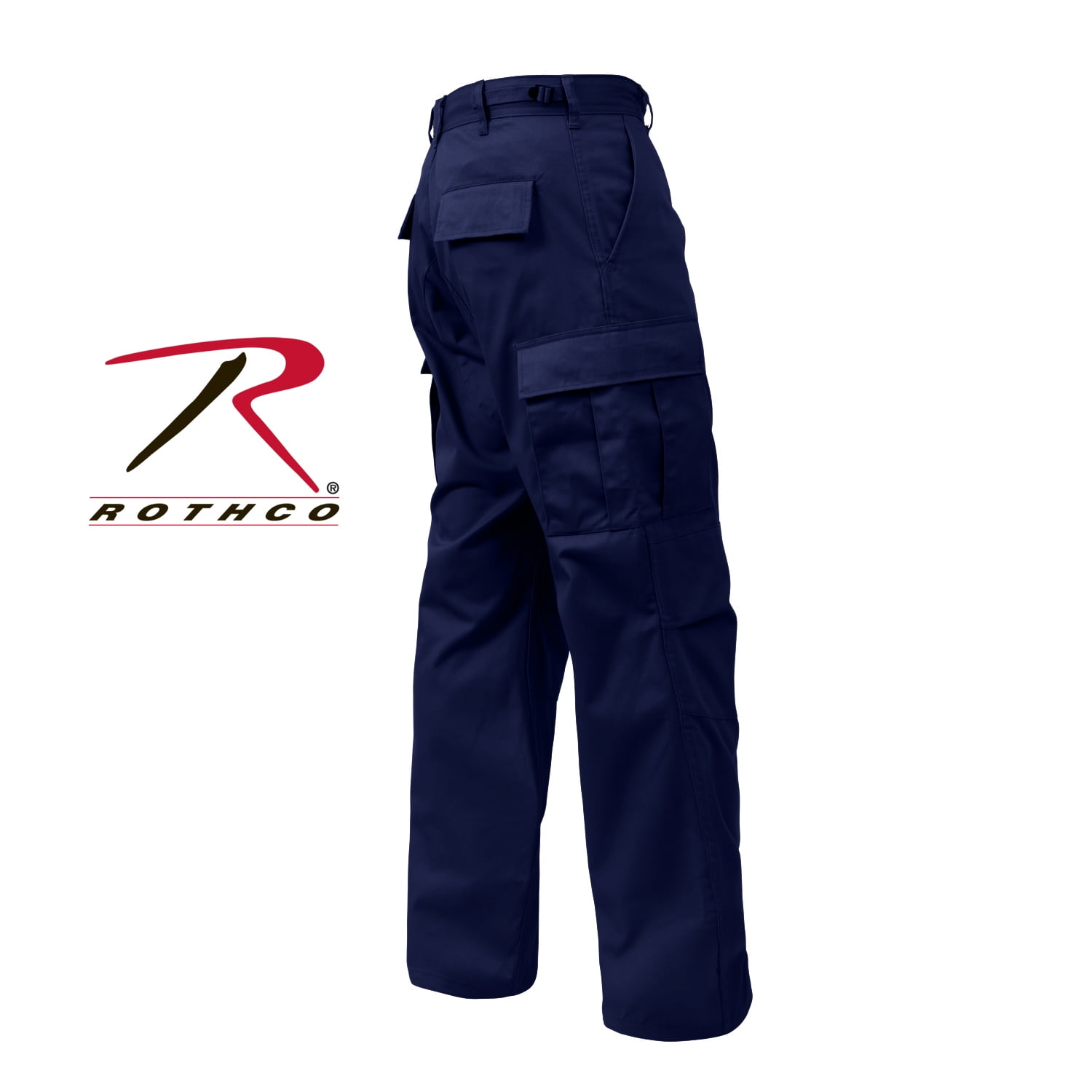 Rothco Relaxed Fit Zipper Fly BDU Pants,Midnight Navy Blue - Walmart.com