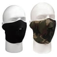 thumbnail image 1 of Rothco Reversible Neoprene Half Mask - Woodland Camo, 1 of 2