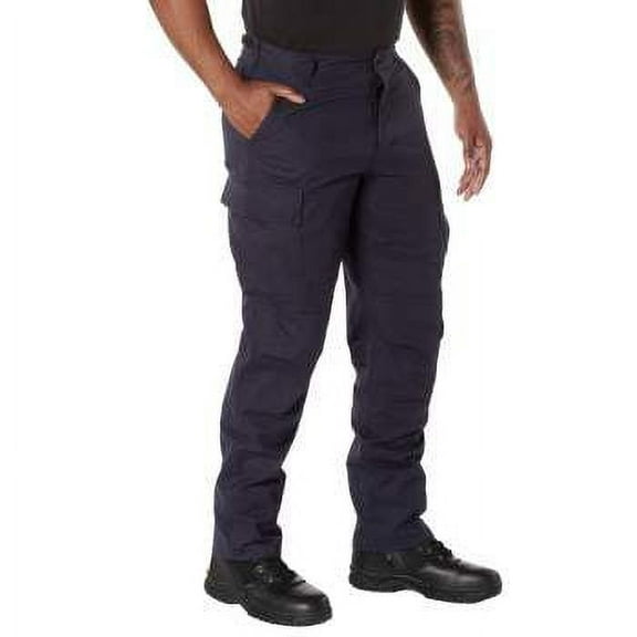 Rothco Rip-Stop BDU Pants, Navy Blue, 2XL (43"-47" Waist)
