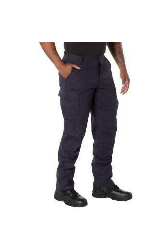 Rip-Stop BDU Pants, Navy Blue, 2XL (43"-47" Waist)