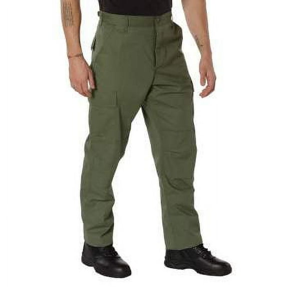 Rothco Rip-Stop BDU Pants, Olive Drab, 2XL (43"-47" Waist)