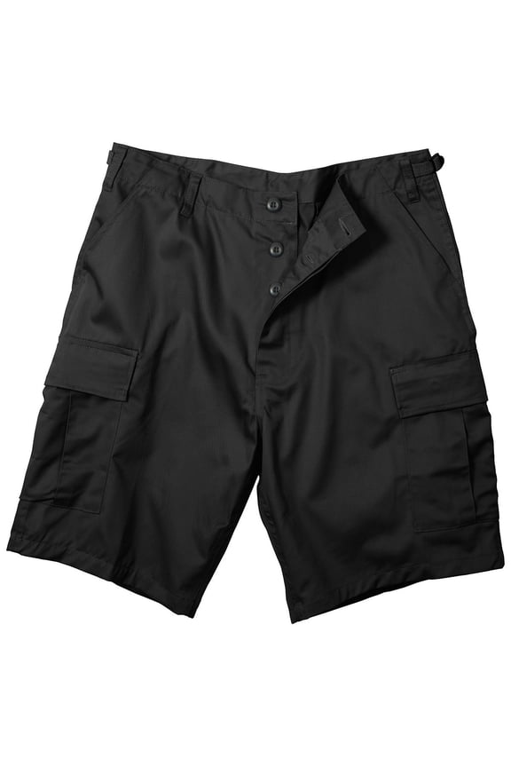 Rip-Stop BDU Shorts - Black, X-Large