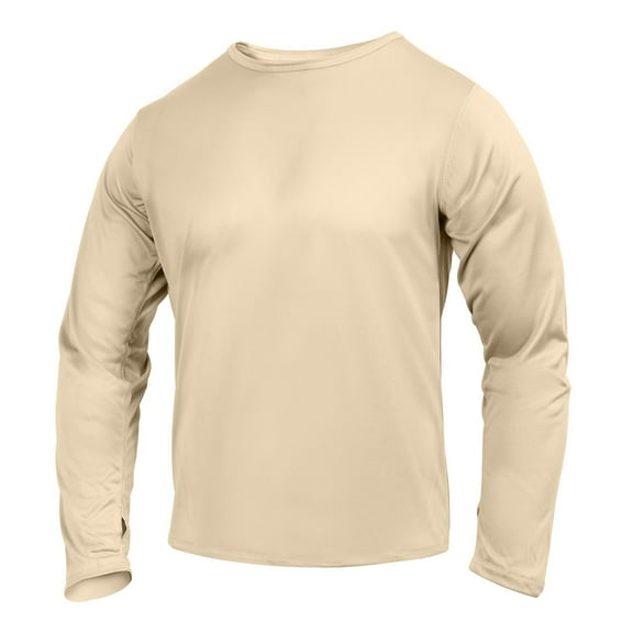 Rothco 6233 Men Gen III Silk Weight Underwear Top, Desert Sand - Small