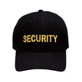 thumbnail image 1 of Rothco Security Supreme Low Profile Insignia Cap | Security Guard Hat, Black & Gold, 1 of 2