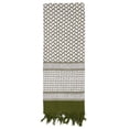 thumbnail image 1 of Rothco Shemagh Desert Keffiyeh Scarf, Olive Drab / White, 1 of 2