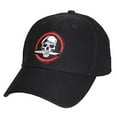 thumbnail image 1 of Rothco 15268 Skull & Knife Deluxe Low Profile Caps, Black, 1 of 2