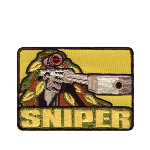 Rothco Sniper 2.5" x 3.5" Embroidered Patch with Hook Backing