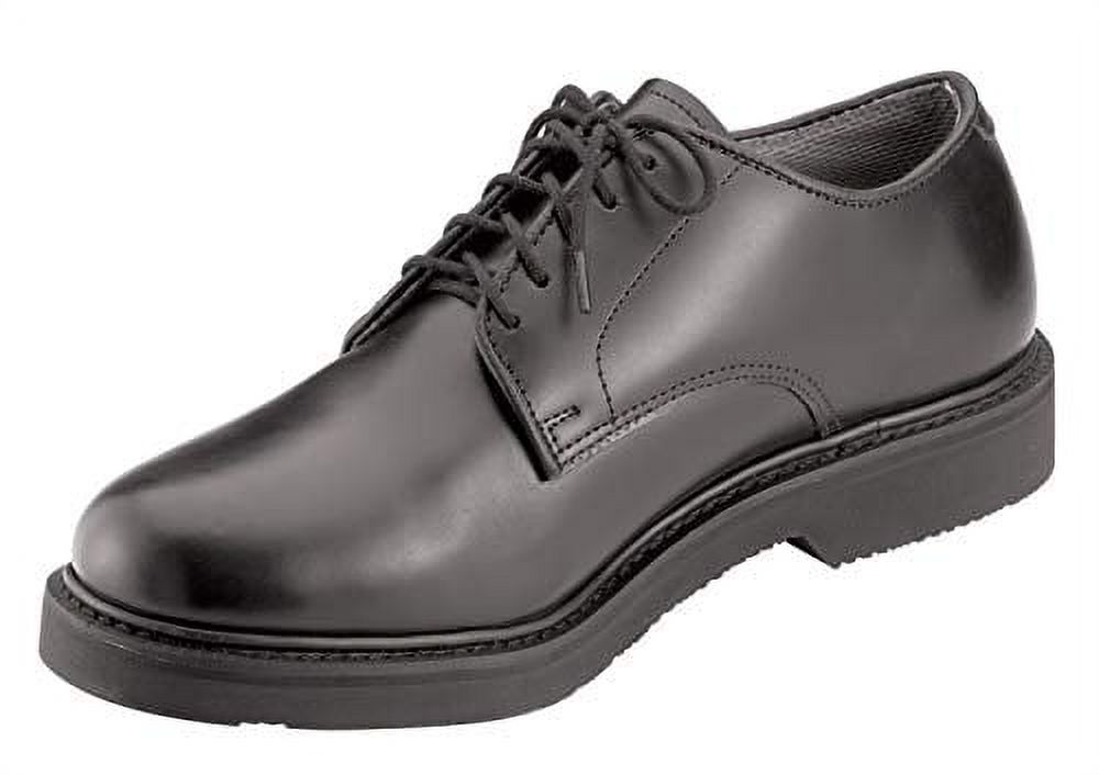 Rothco Soft Sole Uniform Oxford/Leather Shoe, Black, 5.5 - image 1 of 2