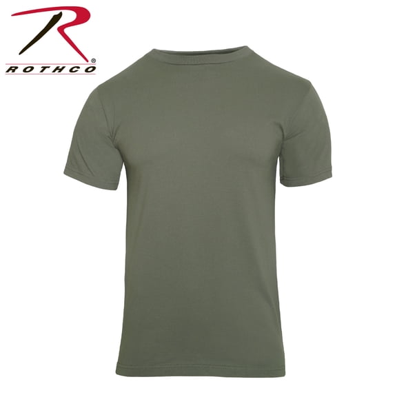 Rothco Solid Color 100% Cotton T-Shirt,Foliage Green,2XL