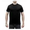 thumbnail image 1 of Rothco Solid Color T-Shirt with Cotton / Polyester Blend,Black, 1 of 4