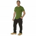 thumbnail image 1 of Rothco Solid Color T-Shirt with Cotton / Polyester Blend,Heather Green, 1 of 1