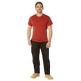 thumbnail image 1 of Rothco Solid Color T-Shirt with Cotton / Polyester Blend,Heather Red, 1 of 1