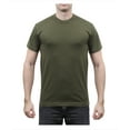 thumbnail image 1 of Rothco Solid Color T-Shirt with Cotton / Polyester Blend,Olive Drab, 1 of 4