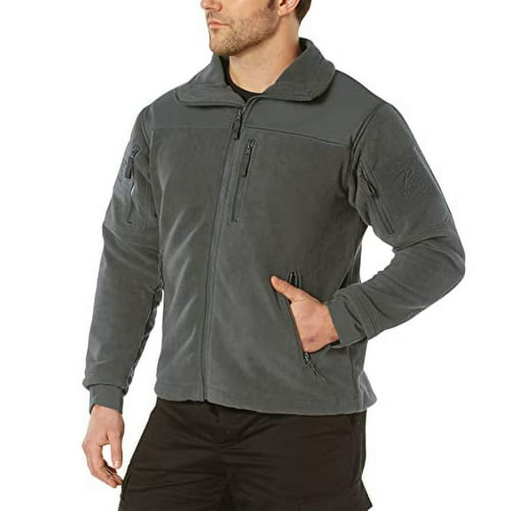 Rothco Spec Ops Fleece Jacket, Charcoal Grey, L