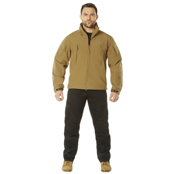 Rothco Special Ops Soft Shell Jacket - Men's, Coyote Brown, 4XL, -CoyoteBrow