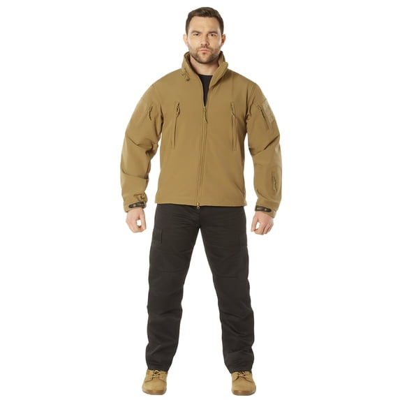Rothco Special Ops Soft Shell Jacket - Men's, Coyote Brown, Medium, 9867-CoyoteB