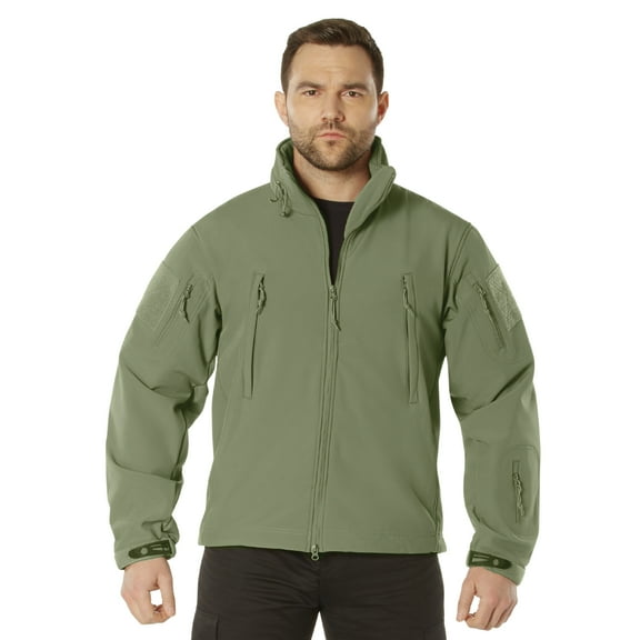 Rothco Special Ops Soft Shell Jacket - Men's, Olive Drab, 4XL, -OliveDrab-4X