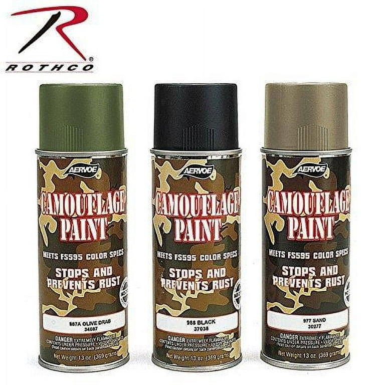 Rothco Spray Paint, 16 oz (Net 12 oz), Olive Drab 