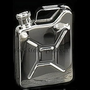 Rothco Stainless Steel Flask, Jerry Can