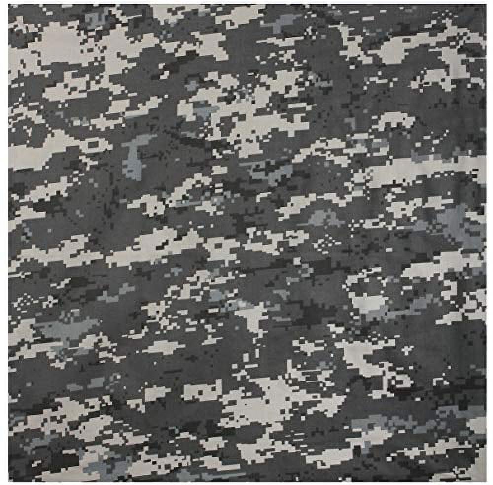 Rothco 6-Pack Marine Corps Desert Digital Camouflage Bandana – 22x22 Inches, 100% Cotton, Unisex