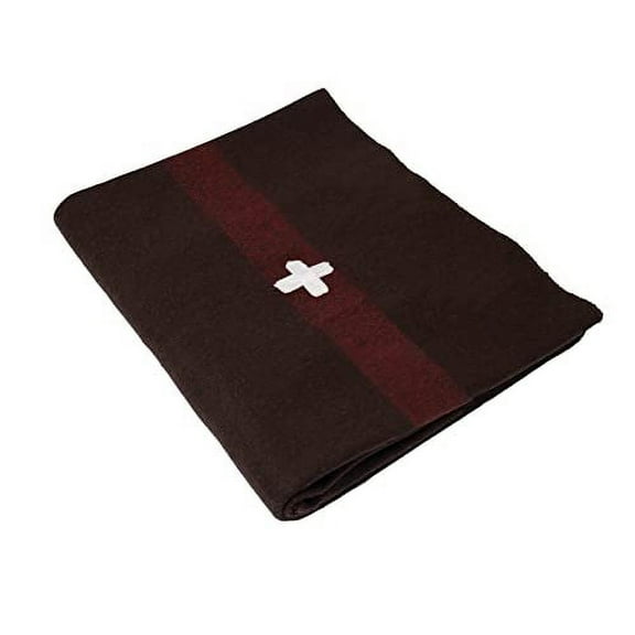 Rothco Swiss Army Wool Blanket With Cross - 10236
