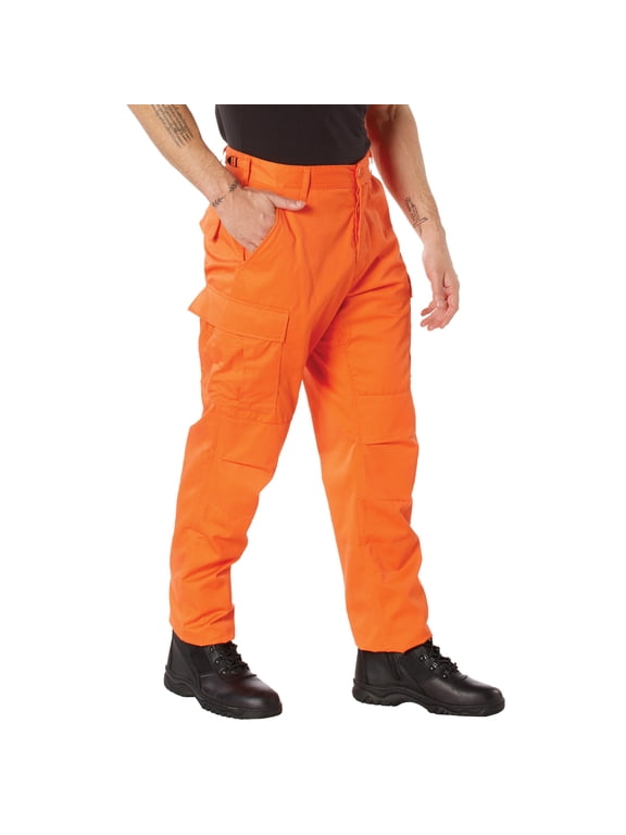 Tactical BDU Cargo Pants,Blaze Orange