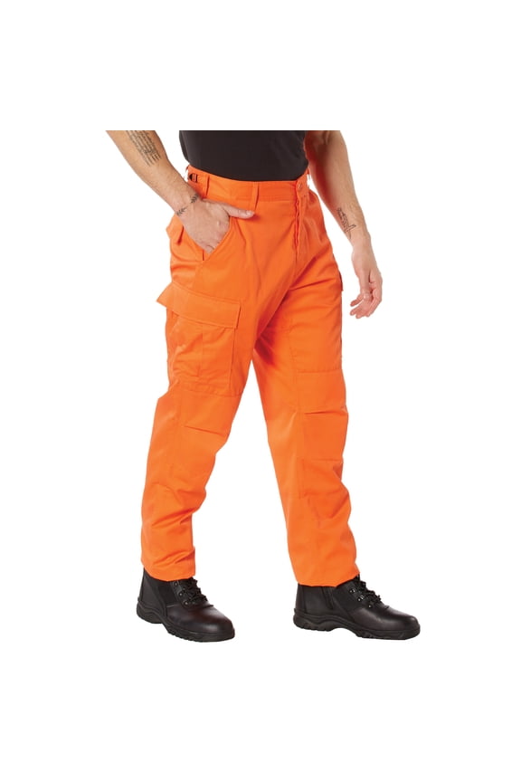 Tactical BDU Cargo Pants,Blaze Orange