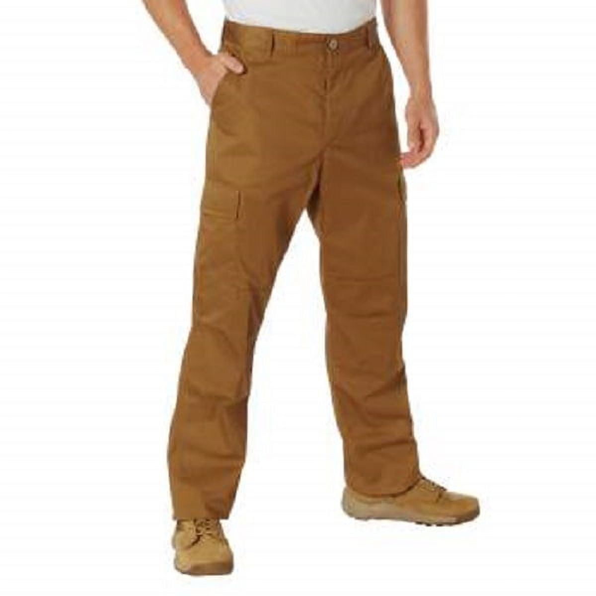 Rothco Tactical BDU Cargo Pants,Work Brown