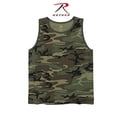 thumbnail image 1 of Rothco Tank Top, Vintage Woodland Camo, Small, 1 of 2
