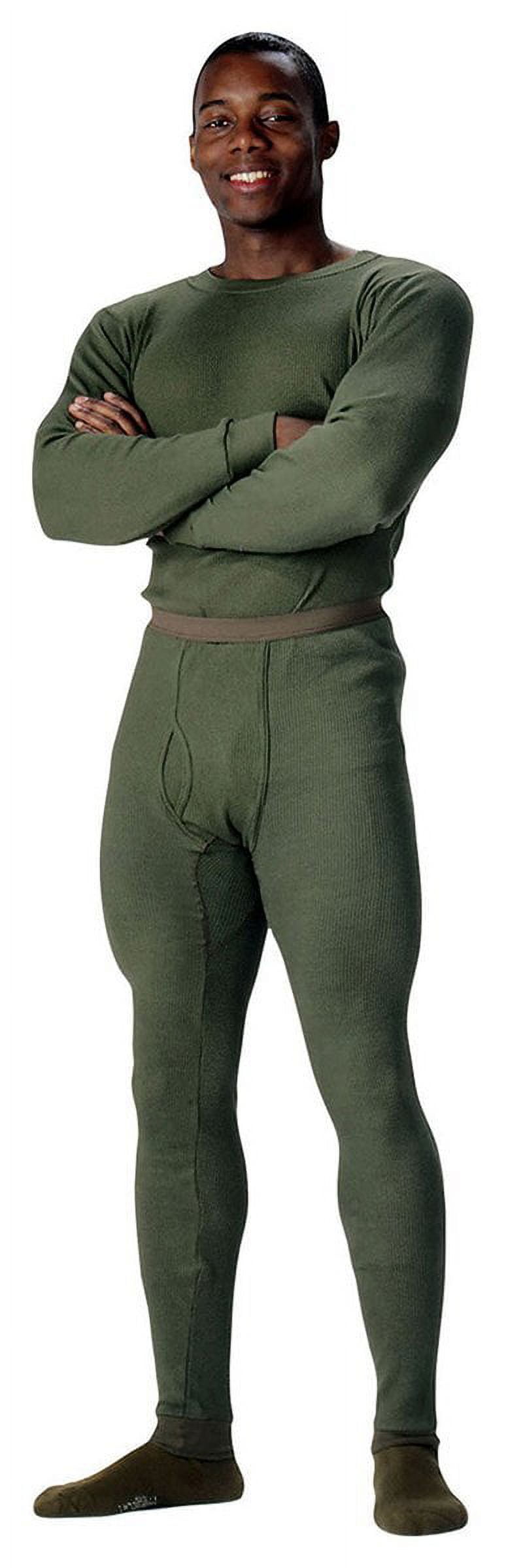 Rothco Thermal Knit Underwear Top - Olive Drab, 2X-Large