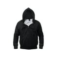 thumbnail image 1 of Rothco 6341 Men Thermal Lined Full-Zip Hoodie, Black - Small, 1 of 4