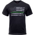 thumbnail image 1 of Rothco Thin Green Line Distressed Flag T-Shirt, 1 of 2