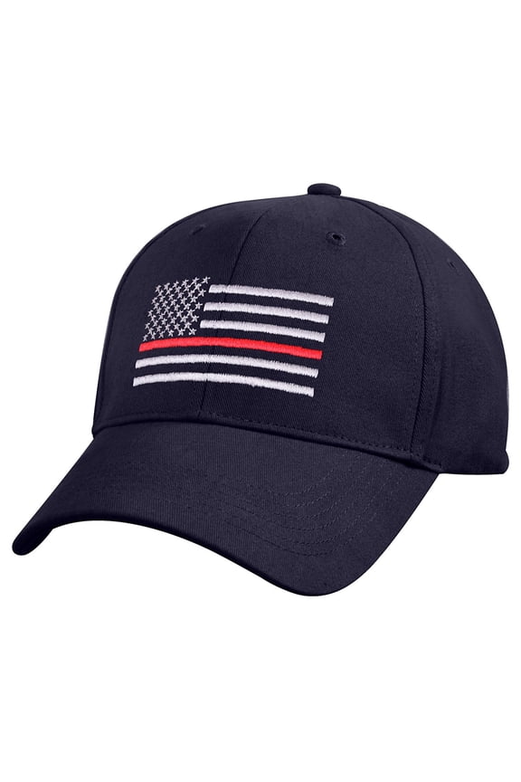 Thin Red Line Flag Low Profile Cap - Navy Blue